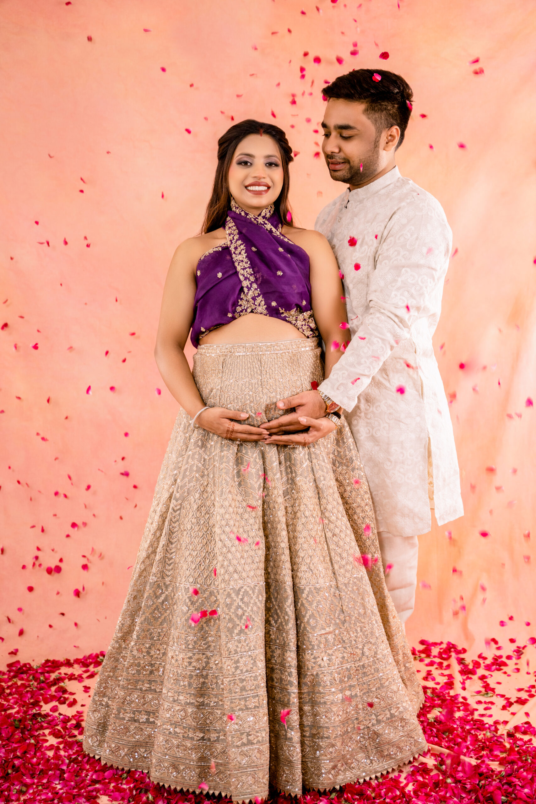 maternity couple photoshoot delhi smp studio